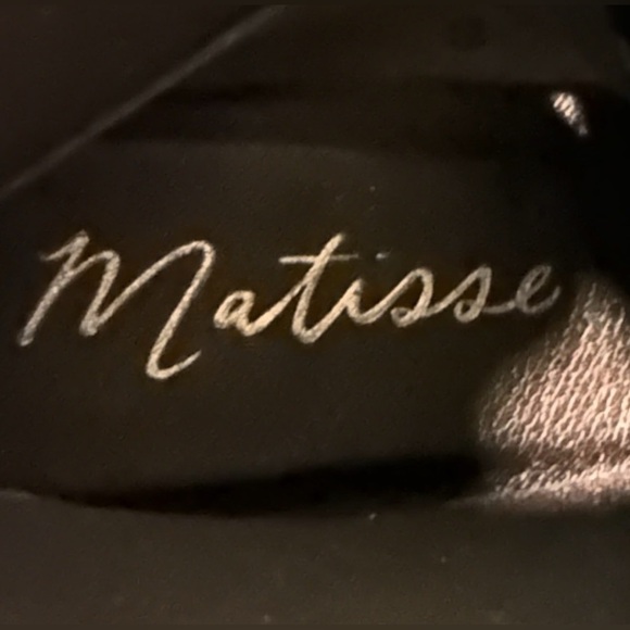 Matisse Caty Snake Pointed Toe Zippered Booties Womens Black 9.5(NO ZIPPER PULL) - Picture 10 of 12